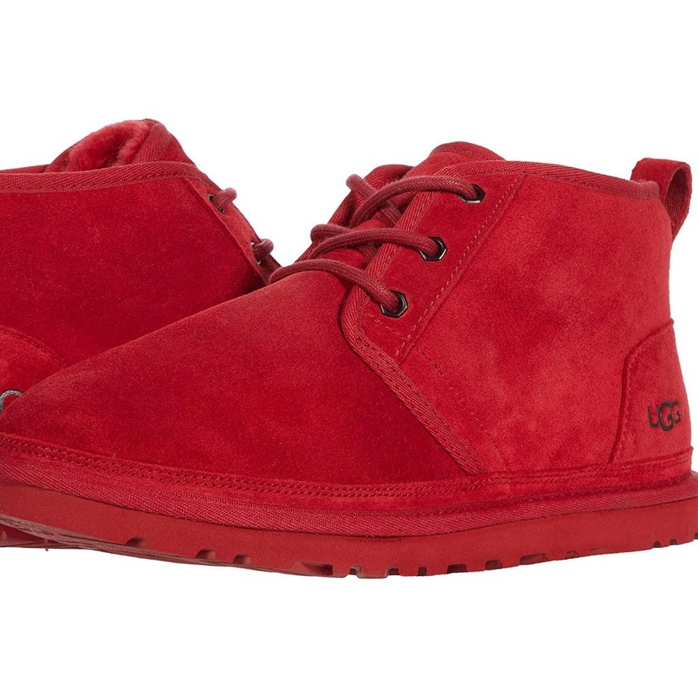 Ugg $140 3236 Men's Neumel Samba Red Sz 11 NIB! - Picture 1 of 1
